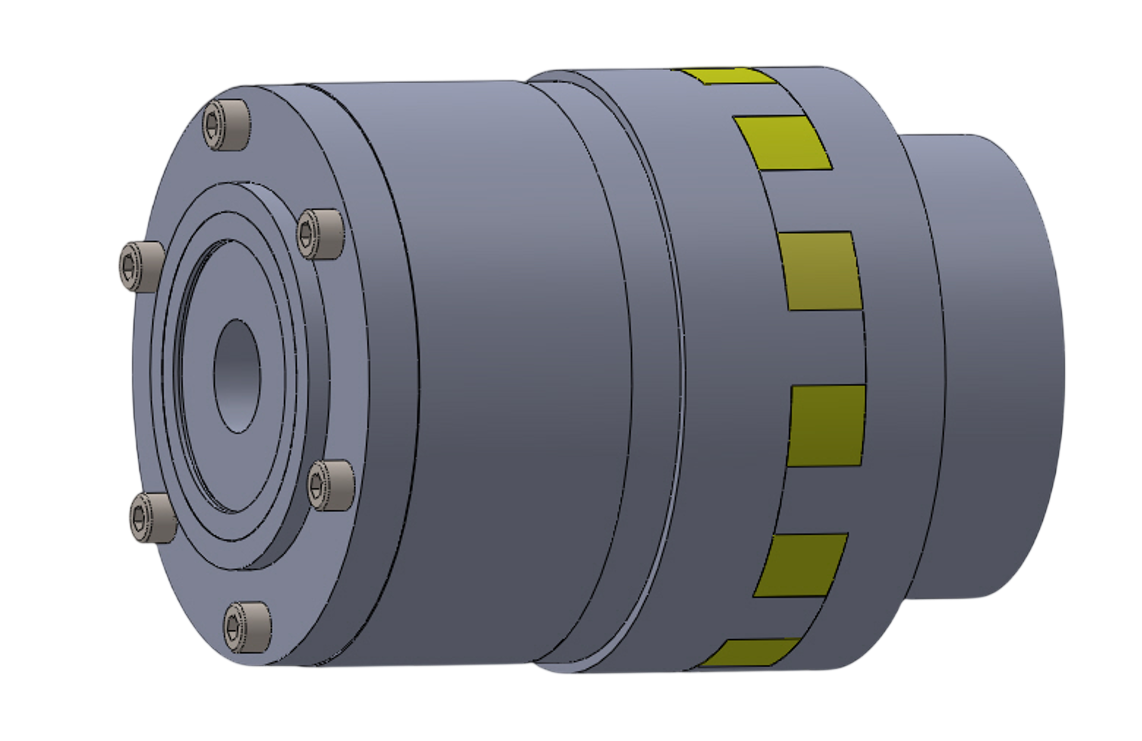 Overrunning clutch for industrial power transmission