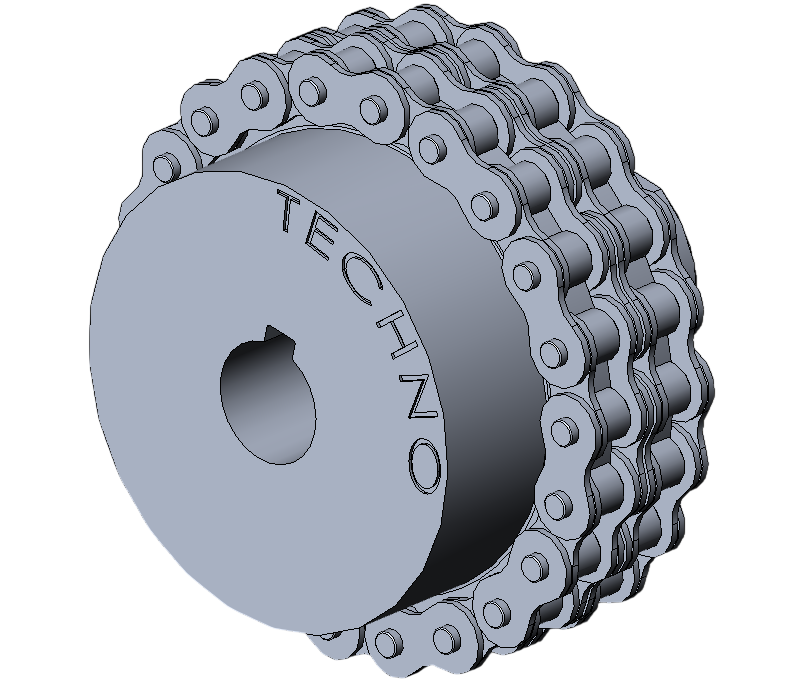 Torque limiting coupling for industrial power transmission