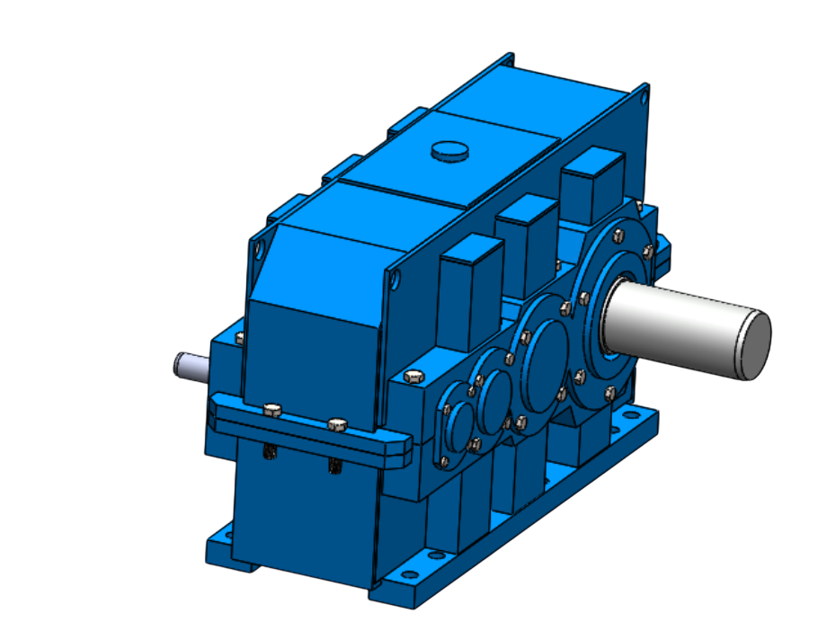 Triple stage industrial gearbox by Leading Edge Technocrat